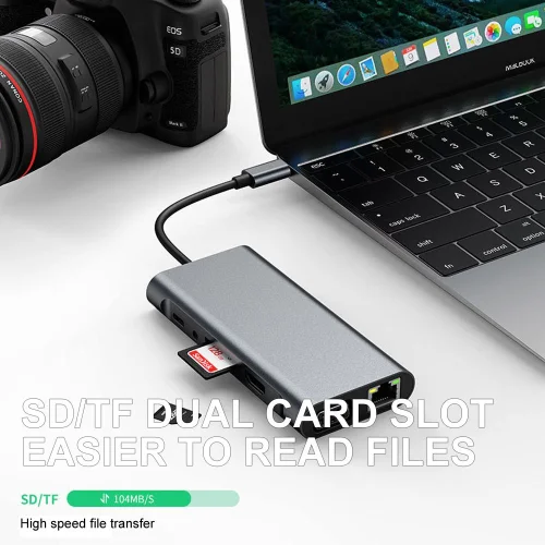 Adaptateur multiport USB-C 11 en 1 Image 1