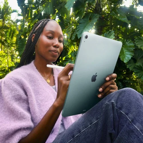 Apple iPad Air 13\'\' Puce M3 - 2025 - (128Go/WIFI - Cellular) - Lumière stellaire Image 1