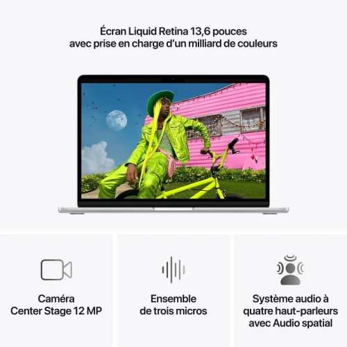 Apple MacBook Air 13\'\' Puce M5 (10CPU/8GPU/16Go/512Go SSD) - Minuit Image 2