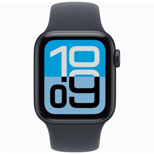 Apple Watch SE (3ᵉ génération), Boîtier en aluminium minuit 44 MM - Bracelet Sport minuit  Image 2