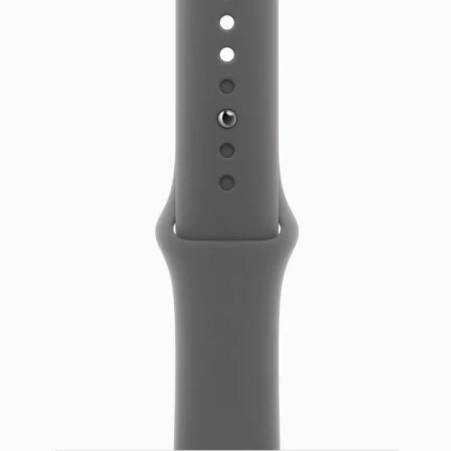 Apple Watch Series 11 GPS + Cellular 42 mm en Aluminium Gris sidéral - Bracelet Sport Gris minéral Image 1