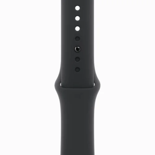 Apple Watch Series 11 GPS 46 mm en Aluminium Gris sidéral - Bracelet Sport Noir Image 1