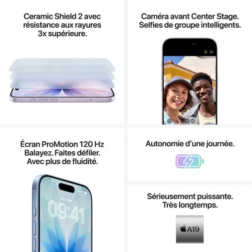 Apple iPhone 17 (256Go) - Blanc Image 1