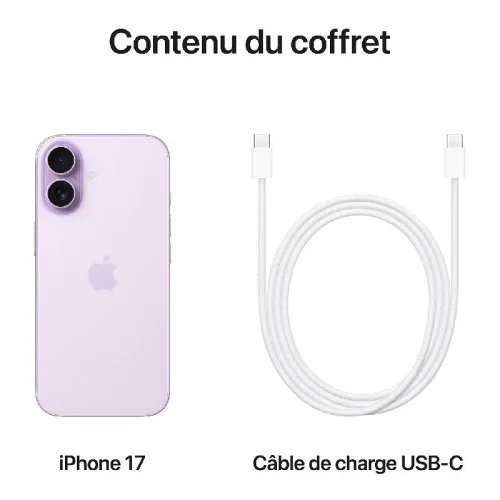 Apple iPhone 17 (256Go) - lavande Image 4