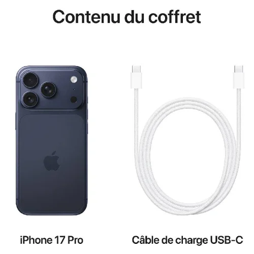 Apple iPhone 17 Pro (512Go) - Bleu intense Image 4