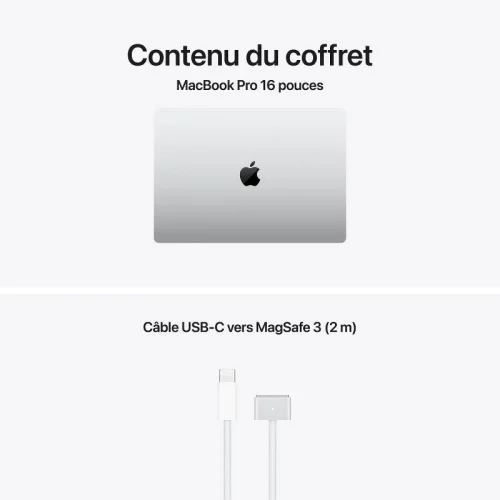 Apple MacBook Pro 16\'\' - Puce M5 Pro (18CPU/20GPU/24Go/1To SSD) - Argent Image 4