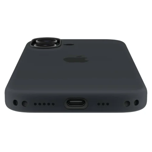 Apple coque en silicone avec MagSafe pour Apple iPhone 17 - Jaune fluo Image 3