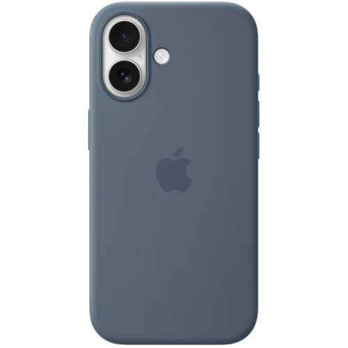 Apple coque en silicone avec MagSafe pour Apple iPhone 17 - Bleu maritime Image 2