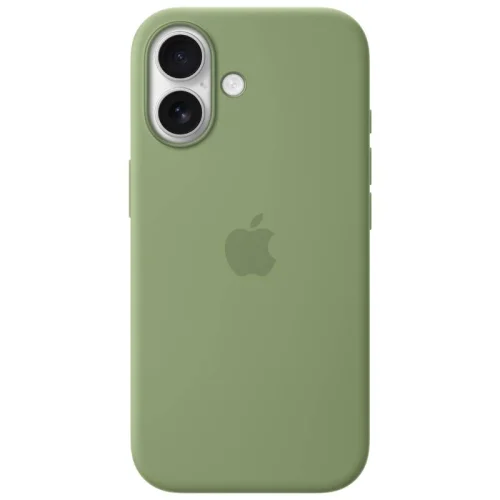 Apple coque en silicone avec MagSafe pour Apple iPhone 17 - Vert ardoise Image 5