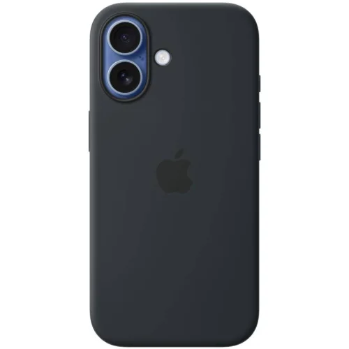Apple coque en silicone avec MagSafe pour Apple iPhone 17 - Noir Image 1