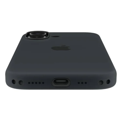 Apple coque en silicone avec MagSafe pour Apple iPhone 17 - Noir Image 4