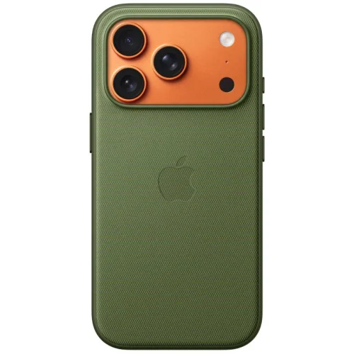 Apple Coque en tissage technique avec MagSafe pour iPhone 17 Pro Max - Vert Image 3