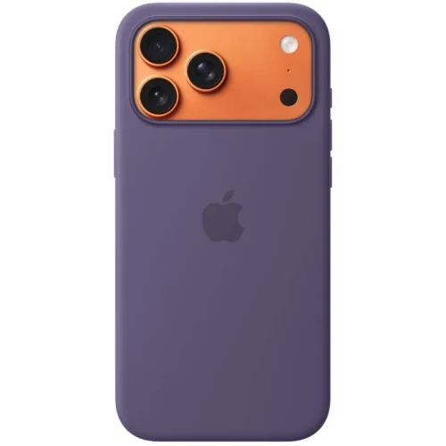 Apple Coque en silicone avec MagSafe pour iPhone 17 Pro - Brume violette Image 1