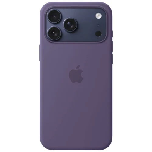 Apple Coque en silicone avec MagSafe pour iPhone 17 Pro Max - Brume violette Image 2