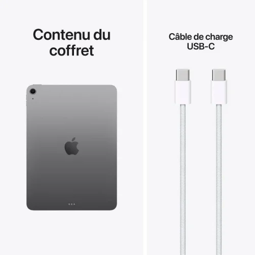 Apple iPad Air 11\'\' Puce M4 - 2026 - (256Go/WIFI-Cellular) - Gris sidéral Image 4