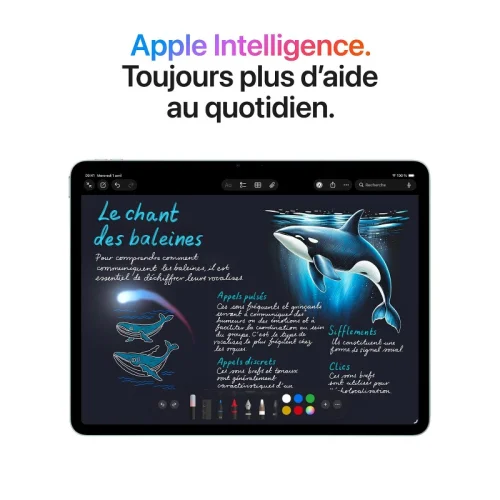 Apple iPad Air 13\'\' Puce M4 - 2026 - (512Go/WIFI-Cellular) - Bleu Image 3