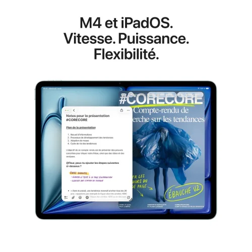 Apple iPad Air 13\'\' Puce M4 - 2026 - (512Go/WIFI-Cellular) - Bleu Image 2