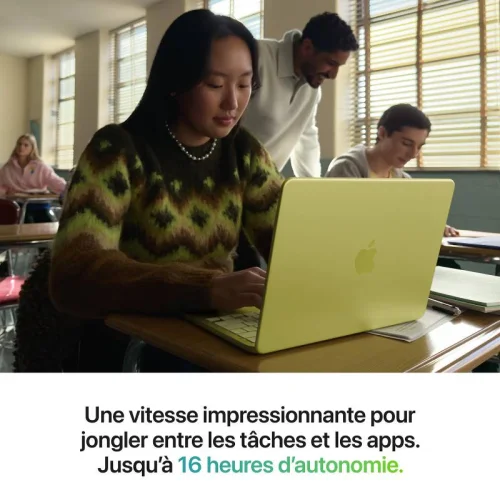 Apple MacBook Neo - Puce A18 PRO (CPU6/GPU5/8Go/256Go SSD) - Rose poudré Image 2