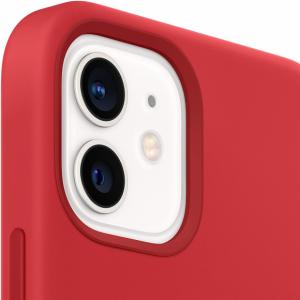 Apple Coque en silicone avec MagSafe pour iPhone 12 | 12 Pro - (PRODUCT)RED Image 6