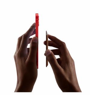 Apple Porte-cartes en cuir avec MagSafe pour iPhone - Havane Image 3