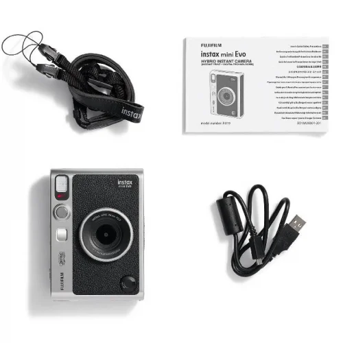 Appareil Photo Instantané Instax Mini Evo Hybrid - Noir Image 4