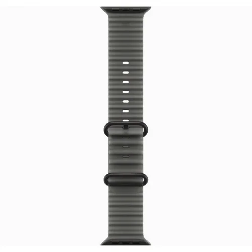 Apple Watch Ultra 4 Boîtier 49 MM en Titane Noir (GPS + Cellular) Bracelet Ocean - Noir translucide Image 2
