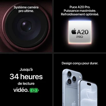 Apple iPhone 18 Pro (256Go) - Noir Image 6