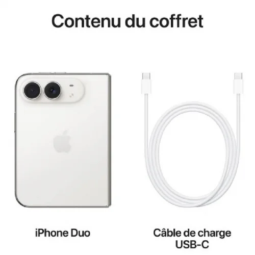 Apple iPhone Duo (2To) - Blanc Stellaire Image 2