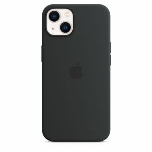 Apple Coque en silicone avec MagSafe-iPhone 13-Minuit Image 2