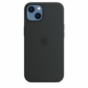 Apple Coque en silicone avec MagSafe-iPhone 13-Minuit Image 5