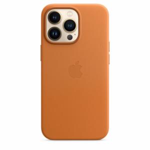 Apple Coque en cuir avec MagSafe-iPhone 13 Pro-Ocre Image 5