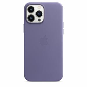 Apple coque en cuir avec MagSafe pour iPhone 13 Pro Max - Glycine Image 1