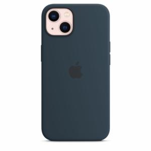 Apple Coque en silicone avec MagSafe-iPhone 13-Bleu abysse Image 4