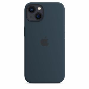 Apple Coque en silicone avec MagSafe-iPhone 13-Bleu abysse Image 6