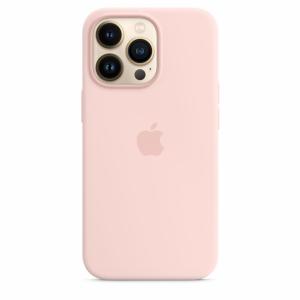 Apple Coque en silicone avec MagSafe pour iPhone 13 Pro-Rose craie Image 4