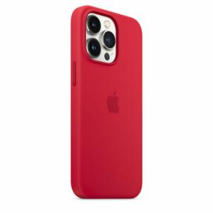 Apple Coque en silicone avec MagSafe pour iPhone 13 Pro- (PRODUCT)RED Image 6
