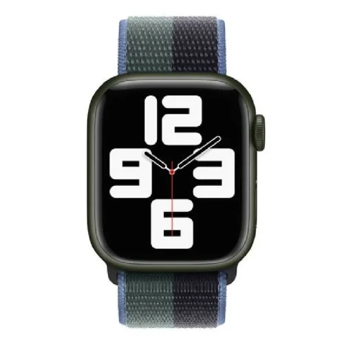 Apple Bracelet Boucle sport pour Apple Watch 40/41mm - Minuit/Eucalyptus Image 2