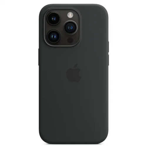 Apple Coque en silicone avec MagSafe pour iPhone 14 Pro - Minuit Image 3