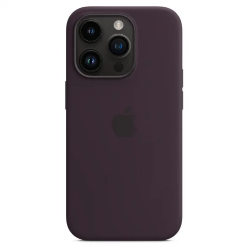 Apple Coque en silicone avec MagSafe pour iPhone 14 Pro - Baie de sureau Image 1