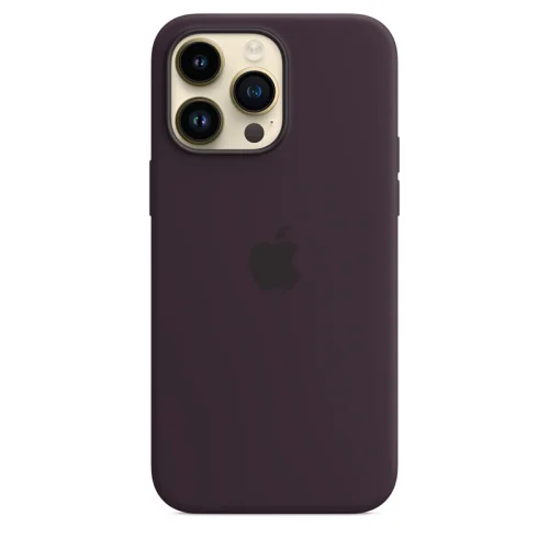 Apple Coque en silicone avec MagSafe pour iPhone 14 Pro Max - Baie de sureau Image 1