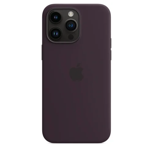 Apple Coque en silicone avec MagSafe pour iPhone 14 Pro Max - Baie de sureau Image 3