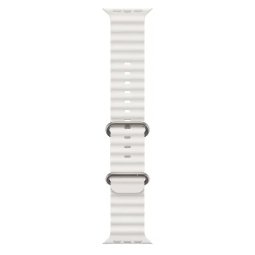 Apple Bracelet Océan Pour Apple Watch 49 mm - Blanc Image 2
