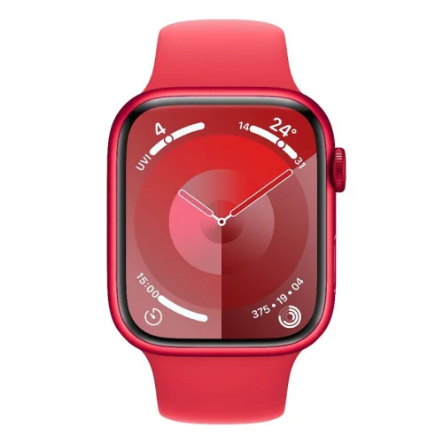 Apple Watch Series 9 Boîtier en Aluminium (41 mm / GPS) - Bracelet Sport/(PRODUCT)RED Image 2