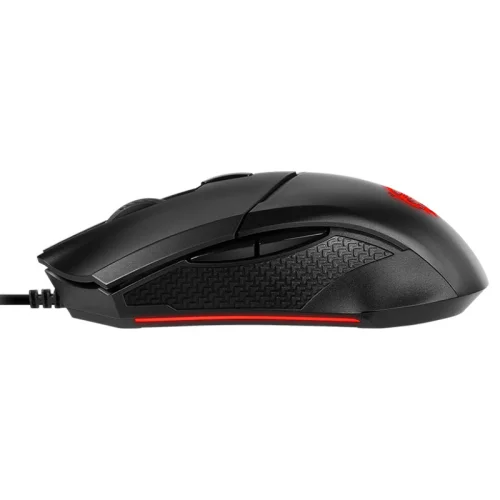 Souris Gaming Filaire MSI Clutch GM08 avec LED Rouge - Noir Image 1