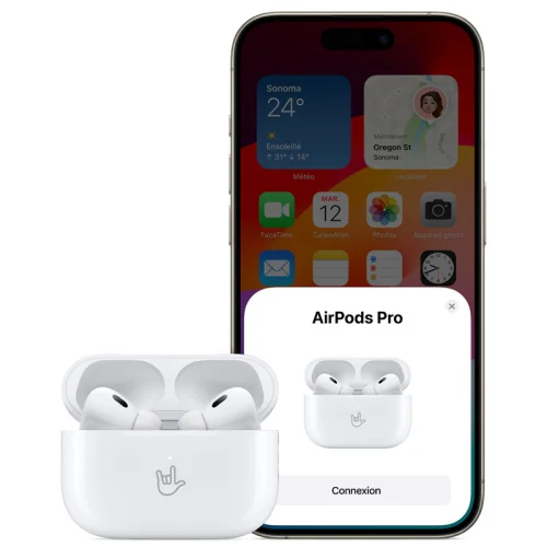Apple AirPods Pro (2ᵉ génération) Avec Boîtier de Charge MagSafe (USB‑C) ​​​​​​​ Image 3