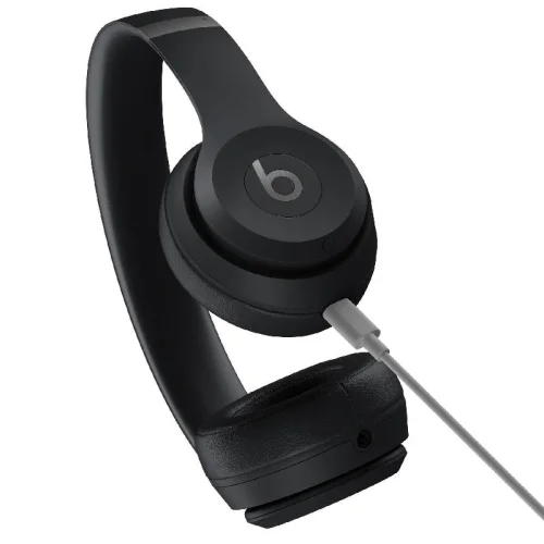 Casque supra-auriculaire sans fil Beats Solo 4 - Noir Mat Image 1