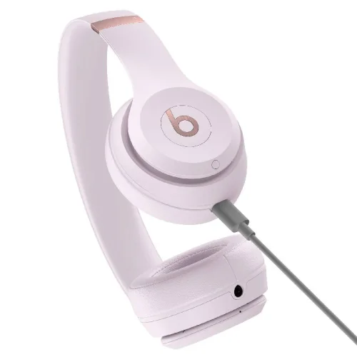Casque supra-auriculaire sans fil Beats Solo 4 - Rose pastel Image 1