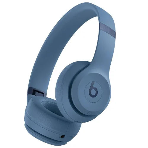 Casque supra-auriculaire sans fil Beats Solo 4 - Bleu ardoise Image 3