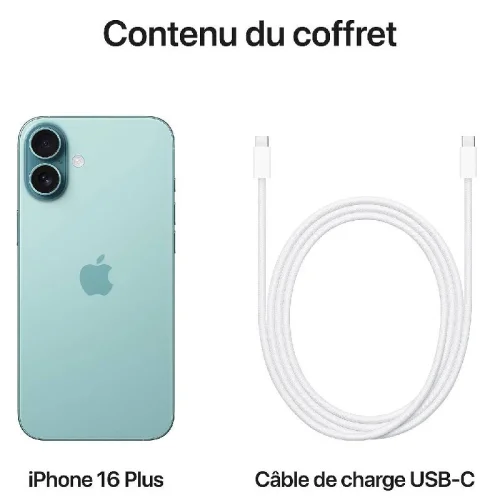 Apple iPhone 16 Plus (512Go) - Teal Image 1