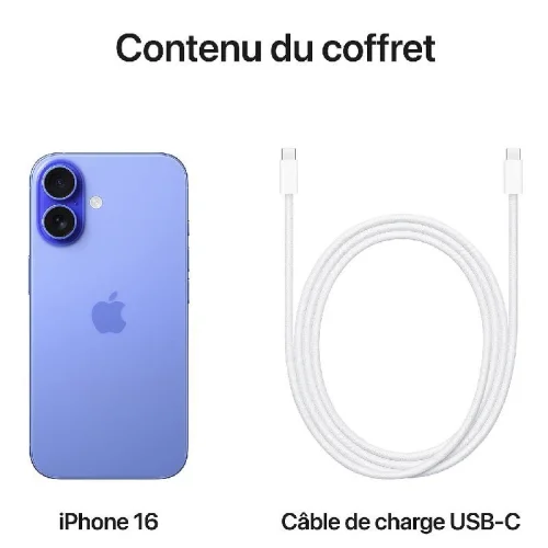 Apple iPhone 16 (128Go) - Ultramarine Image 4